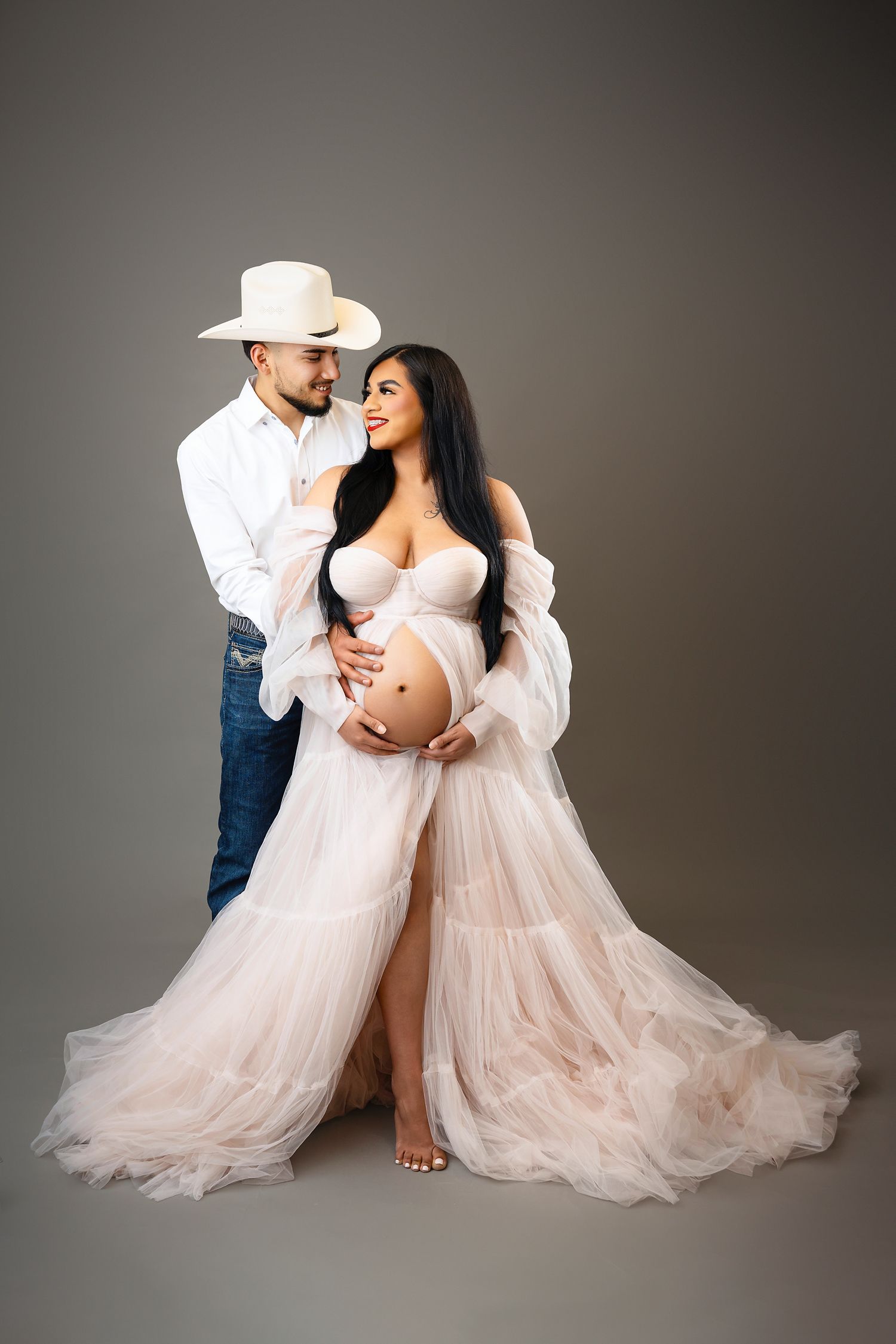 Expecting parents photographed together